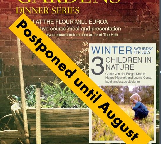 Children in Nature dinner talk postponed