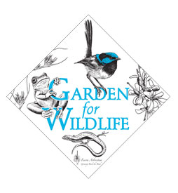 garden for wildlife sign