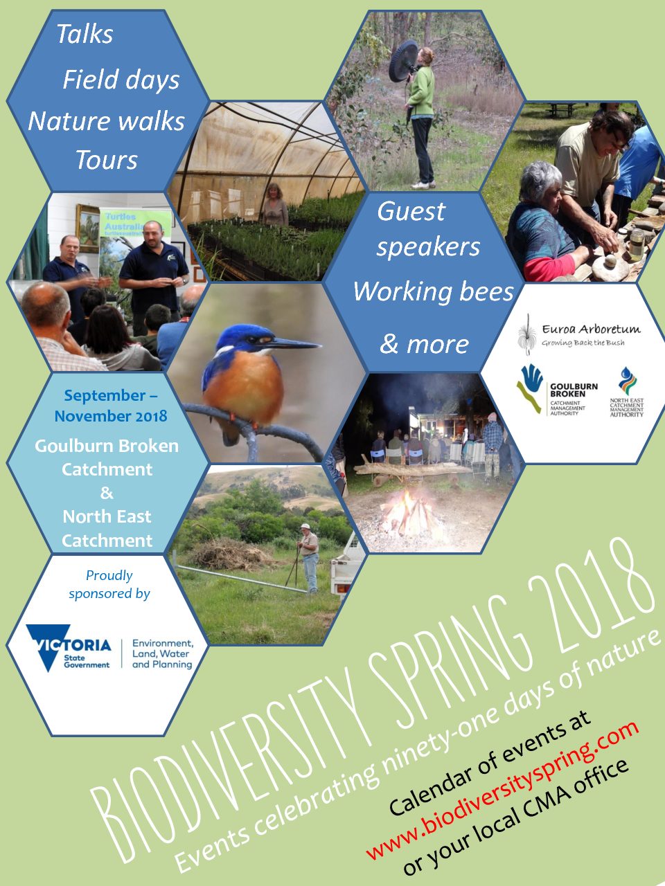 Biodiversity Spring Events Website