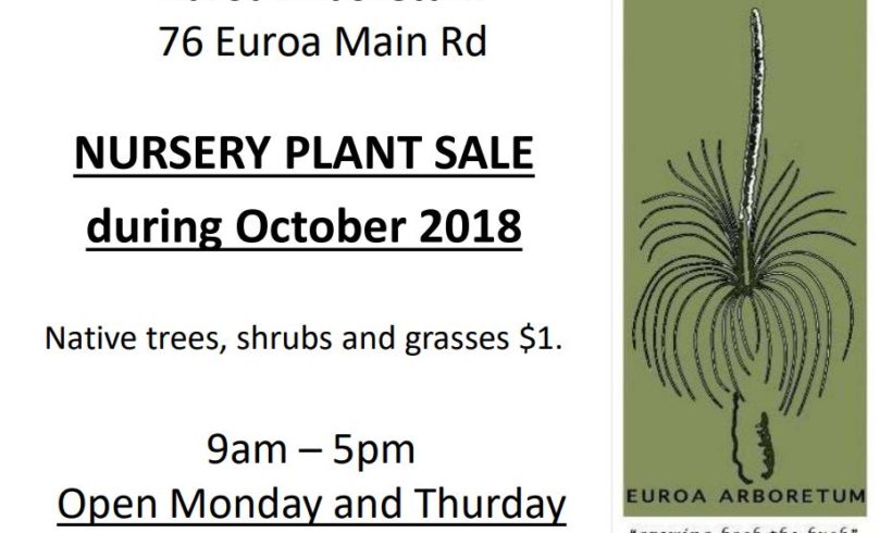 Euroa Arboretum Plant Sale