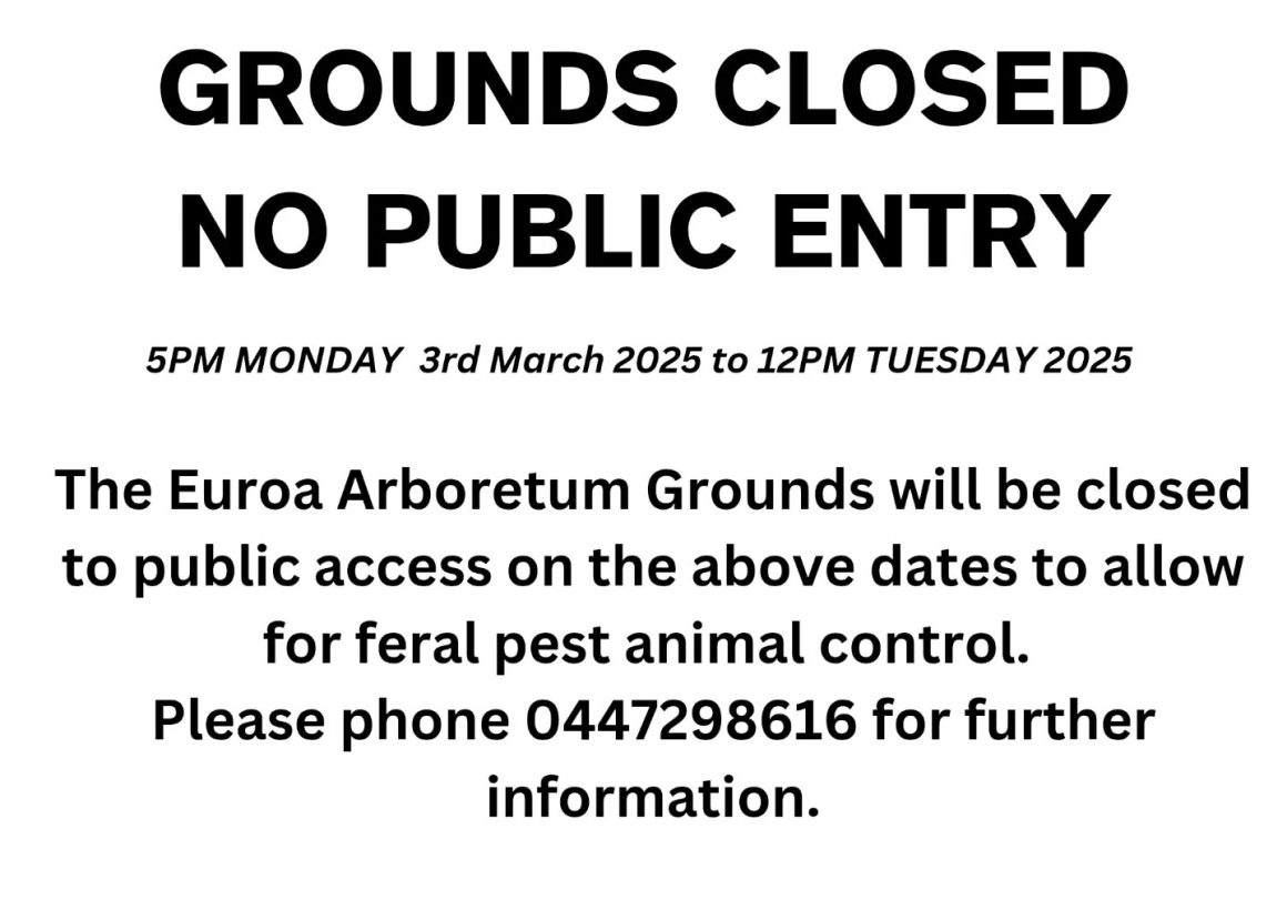 Grounds Closed